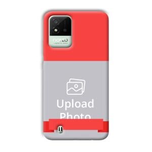 Red Design Customized Printed Back Cover for Realme Narzo 50i
