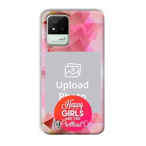 Happy Girls Customized Printed Back Cover for Realme Narzo 50i