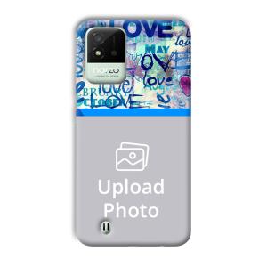 Love   Customized Printed Back Cover for Realme Narzo 50i