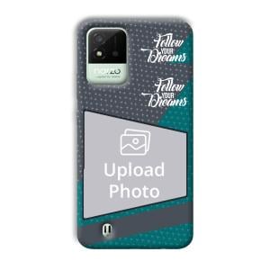 Follow Your Dreams Customized Printed Back Cover for Realme Narzo 50i