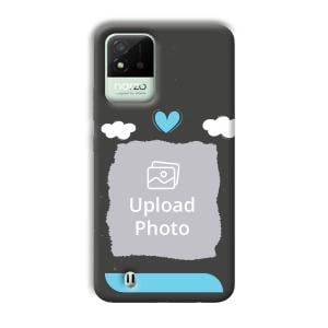 Love & Clouds Customized Printed Back Cover for Realme Narzo 50i