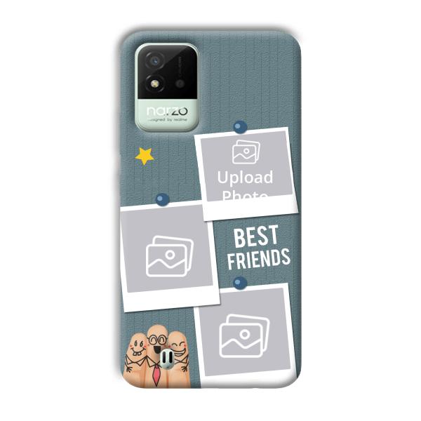 Best Friends Customized Printed Back Cover for Realme Narzo 50i
