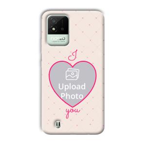 I Love You Customized Printed Back Cover for Realme Narzo 50i
