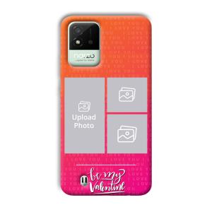 To My Valentine Customized Printed Back Cover for Realme Narzo 50i