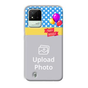 Happy Birthday Customized Printed Back Cover for Realme Narzo 50i