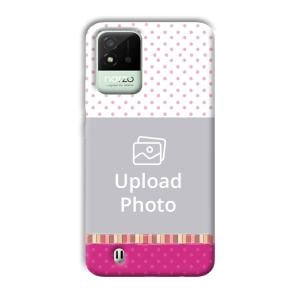 Baby Pink Design Customized Printed Back Cover for Realme Narzo 50i