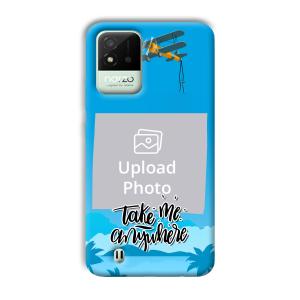 Take Me Anywhere Travel Customized Printed Back Cover for Realme Narzo 50i