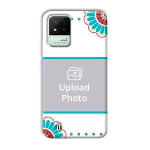 Floral  Customized Printed Back Cover for Realme Narzo 50i