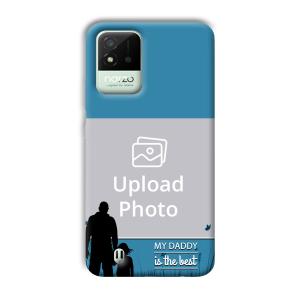 Daddy Is The Best Customized Printed Back Cover for Realme Narzo 50i