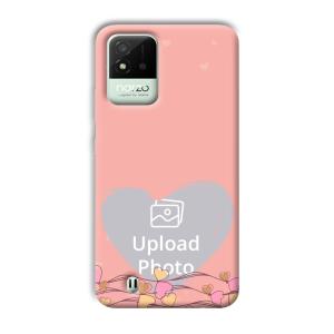 Small Hearts Customized Printed Back Cover for Realme Narzo 50i