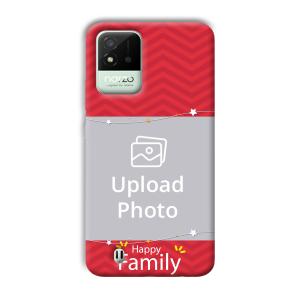 Happy Family Customized Printed Back Cover for Realme Narzo 50i