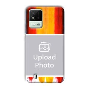 Colorful Customized Printed Back Cover for Realme Narzo 50i
