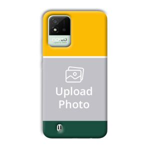 Yellow Green Customized Printed Back Cover for Realme Narzo 50i