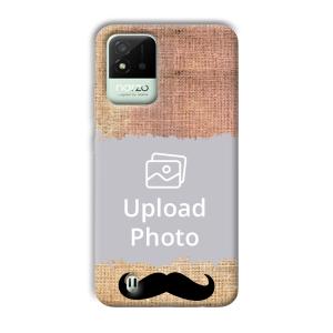 Moustache Customized Printed Back Cover for Realme Narzo 50i
