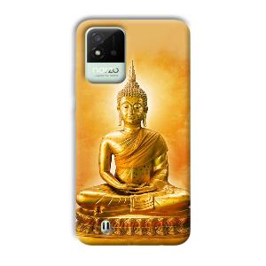 Golden Buddha Phone Customized Printed Back Cover for Realme Narzo 50i