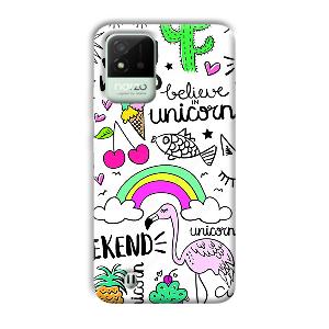 Stay Wild Phone Customized Printed Back Cover for Realme Narzo 50i