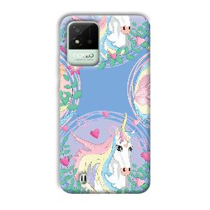 Unicorn Phone Customized Printed Back Cover for Realme Narzo 50i