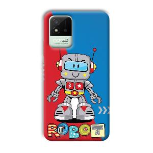Robot Phone Customized Printed Back Cover for Realme Narzo 50i