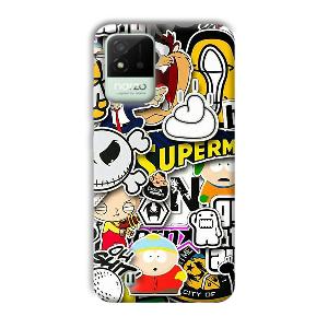 Cartoons Phone Customized Printed Back Cover for Realme Narzo 50i