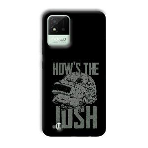 How's The Josh Phone Customized Printed Back Cover for Realme Narzo 50i
