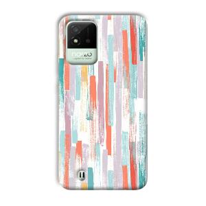 Light Paint Stroke Phone Customized Printed Back Cover for Realme Narzo 50i