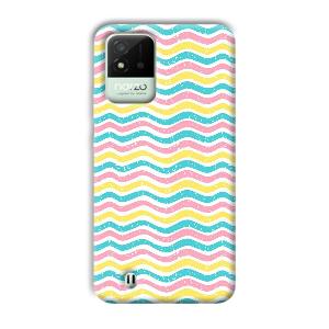Wavy Designs Phone Customized Printed Back Cover for Realme Narzo 50i