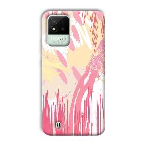 Pink Pattern Designs Phone Customized Printed Back Cover for Realme Narzo 50i