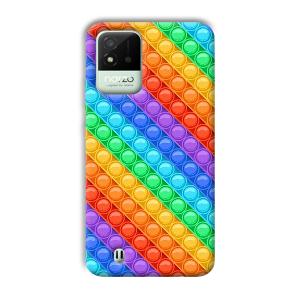 Colorful Circles Phone Customized Printed Back Cover for Realme Narzo 50i