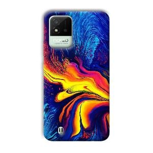 Paint Phone Customized Printed Back Cover for Realme Narzo 50i
