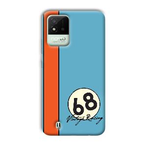 Vintage Racing Phone Customized Printed Back Cover for Realme Narzo 50i