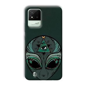 Alien Phone Customized Printed Back Cover for Realme Narzo 50i