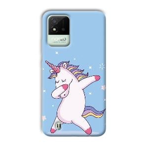 Unicorn Dab Phone Customized Printed Back Cover for Realme Narzo 50i