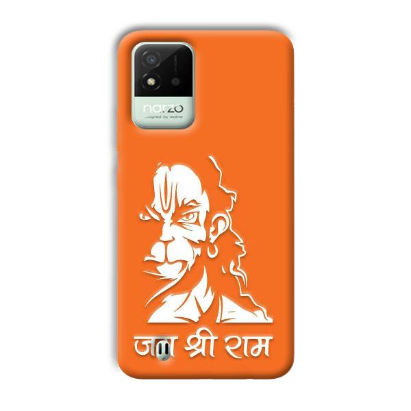 Jai Shree Ram Phone Customized Printed Back Cover for Realme Narzo 50i