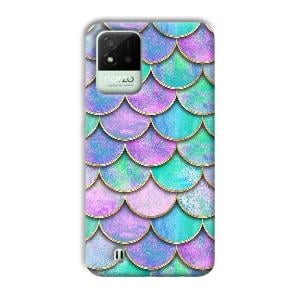 Mermaid Design Phone Customized Printed Back Cover for Realme Narzo 50i
