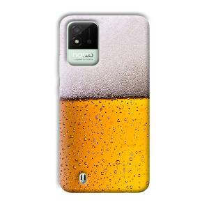 Beer Design Phone Customized Printed Back Cover for Realme Narzo 50i