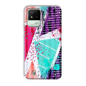 Paint  Phone Customized Printed Back Cover for Realme Narzo 50i