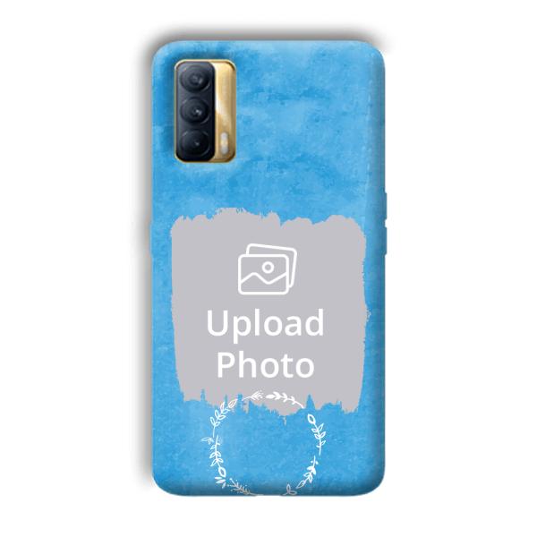 Blue Design Customized Printed Back Cover for Realme X7