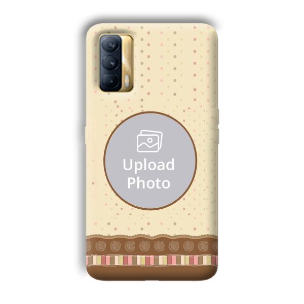 Brown Design Customized Printed Back Cover for Realme X7