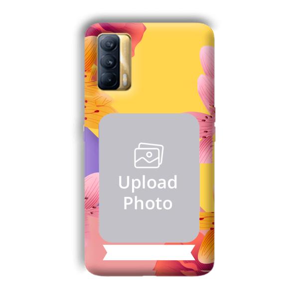 Colorful Flowers Customized Printed Back Cover for Realme X7