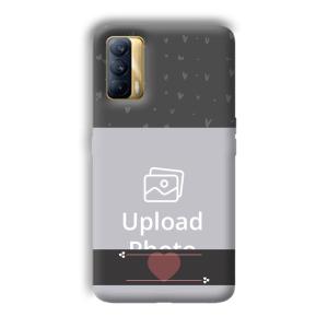 Dark Grey Customized Printed Back Cover for Realme X7