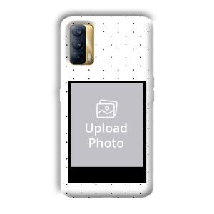 White Background  Customized Printed Back Cover for Realme X7