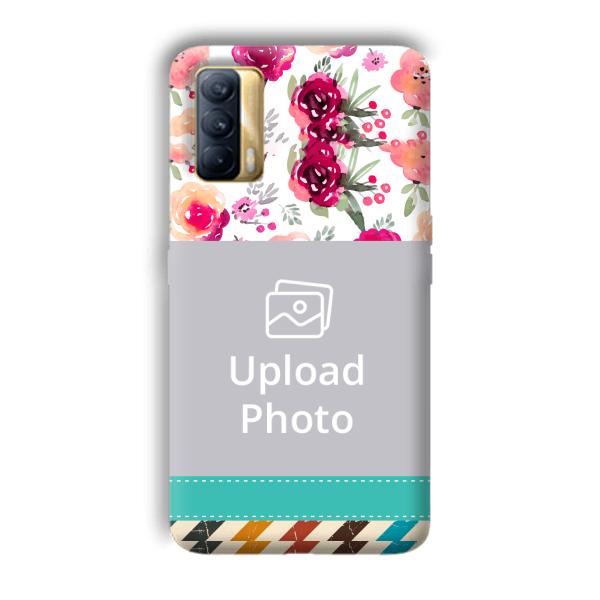 Water Color Painting Customized Printed Back Cover for Realme X7