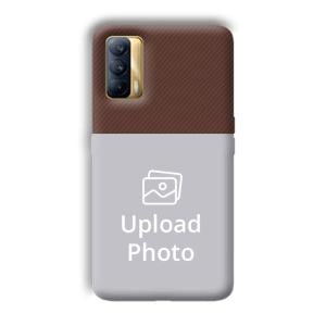 Brown Customized Printed Back Cover for Realme X7