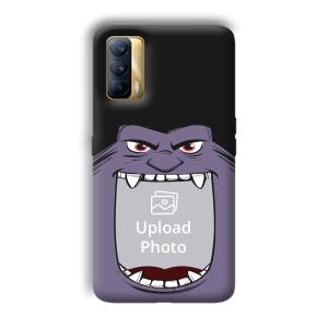 Purple Monster Customized Printed Back Cover for Realme X7