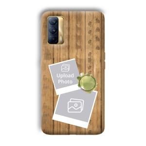 Wooden Photo Collage Customized Printed Back Cover for Realme X7