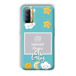 Oh Baby Customized Printed Back Cover for Realme X7