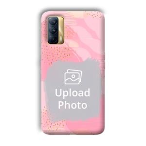Sparkly Pink Customized Printed Back Cover for Realme X7