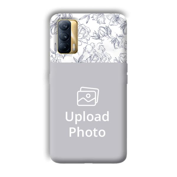 Flowers Customized Printed Back Cover for Realme X7