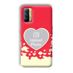 Heart Customized Printed Back Cover for Realme X7