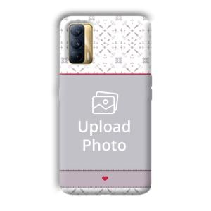 Fabric Print Customized Printed Back Cover for Realme X7